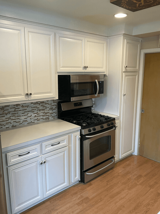 Cabinet Refacing Process Step 3